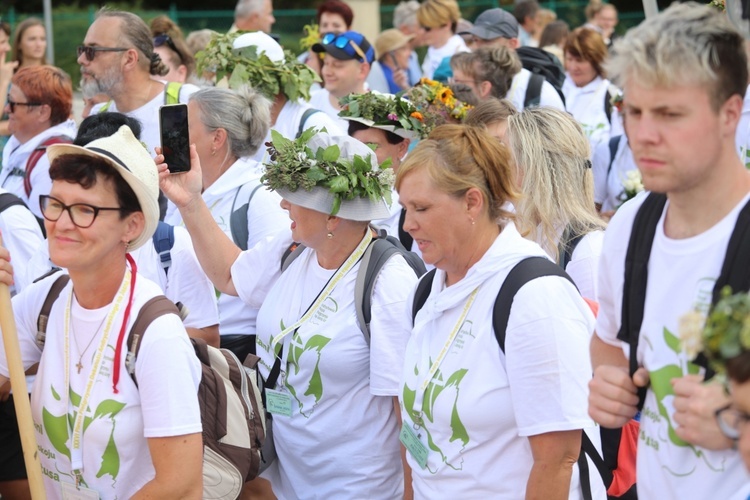 Powitanie 36. Pieszej Pielgrzymki Dekanatu Andrychowskiego na Jasnej Górze - 2022