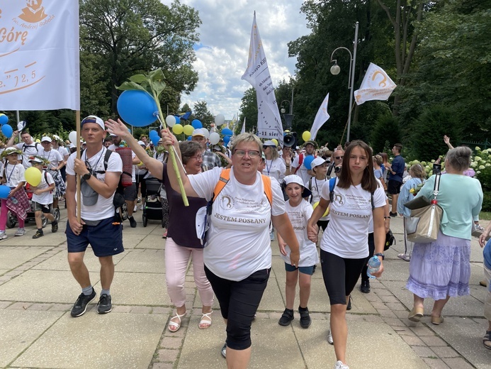 Powitanie 20. Pieszej Pielgrzymki Dekanatu Czechowickiego na Jasnej Górze - 2022