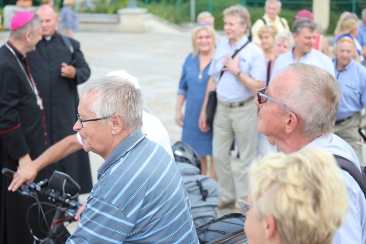 Powitanie 20. Pieszej Pielgrzymki Dekanatu Czechowickiego na Jasnej Górze - 2022