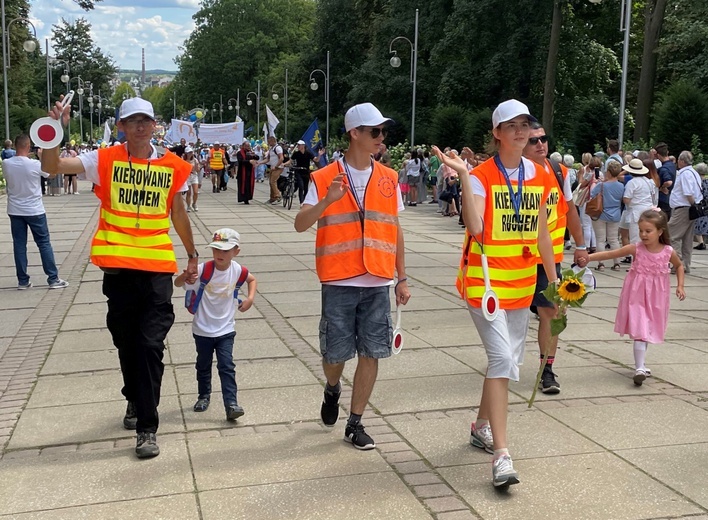 Powitanie 20. Pieszej Pielgrzymki Dekanatu Czechowickiego na Jasnej Górze - 2022