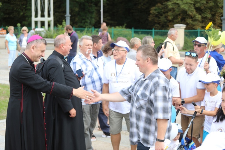 Powitanie 20. Pieszej Pielgrzymki Dekanatu Czechowickiego na Jasnej Górze - 2022