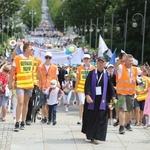 Powitanie 20. Pieszej Pielgrzymki Dekanatu Czechowickiego na Jasnej Górze - 2022