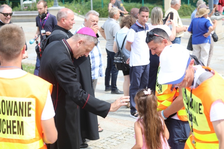 Powitanie 20. Pieszej Pielgrzymki Dekanatu Czechowickiego na Jasnej Górze - 2022