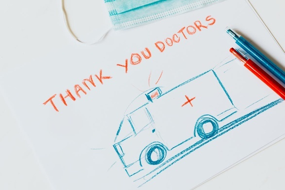 Wzruszające podziękowania od Ukrainki dla lekarzy i strażników granicznych