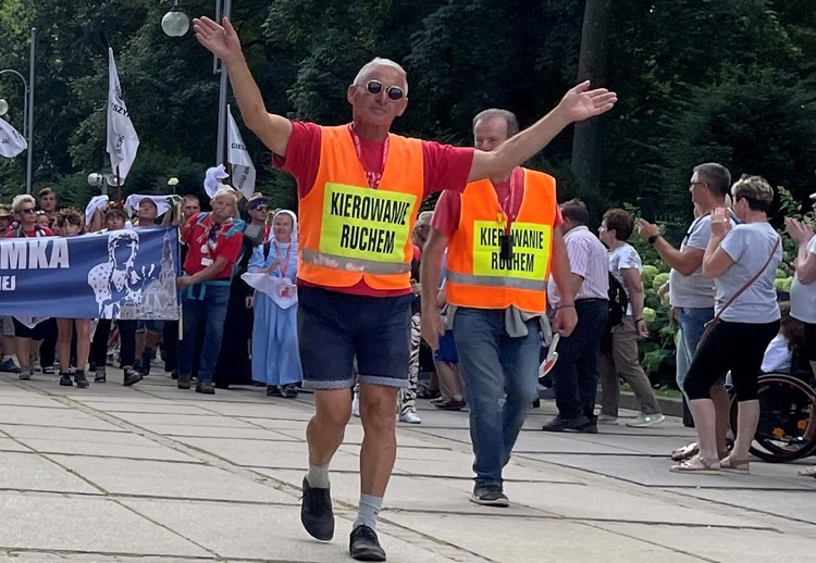 Powitanie 31. Pieszej Cieszyńskiej Pielgrzymki na Jasną Górę - 2022