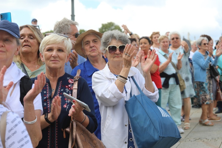 Powitanie 31. Pieszej Cieszyńskiej Pielgrzymki na Jasną Górę - 2022