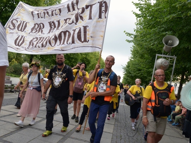 Pielgrzymka z diecezji radomskiej weszła na Jasną Górę