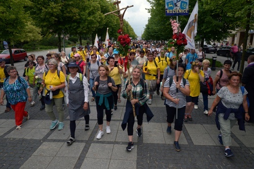 Pielgrzymka z diecezji radomskiej weszła na Jasną Górę