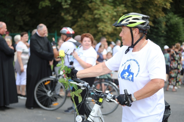 Powitanie 20. Andrychowskiej Pielgrzymki Rowerowej na Jasnej Górze - 2022