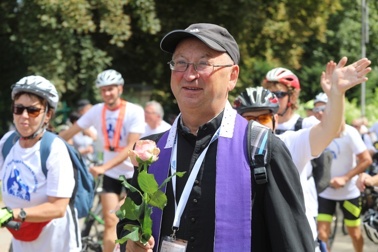 Powitanie 20. Andrychowskiej Pielgrzymki Rowerowej na Jasnej Górze - 2022