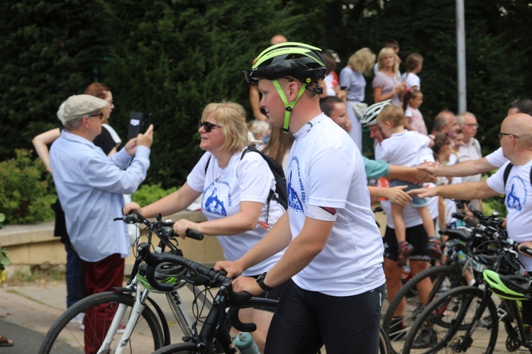 Powitanie 20. Andrychowskiej Pielgrzymki Rowerowej na Jasnej Górze - 2022