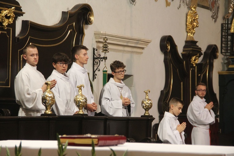 Wojnicz. Uroczyste wprowadzenie relikwii św. Wawrzyńca