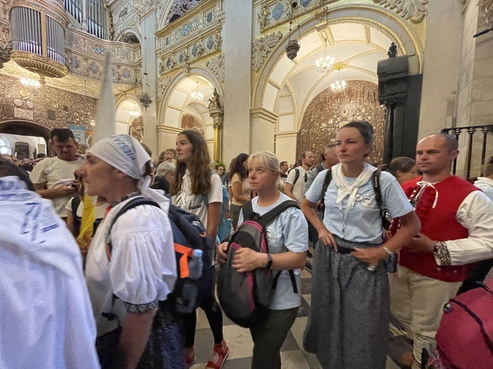 Pielgrzymi bielsko-żywieccy na Jasnej Górze - u Czarnej Madonny - 2022