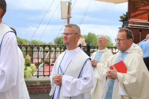 Msza św. na zakończenie 31. Pieszej Pielgrzymki Diecezji Bielsko-Żywieckiej na Jasną Górę - 2022