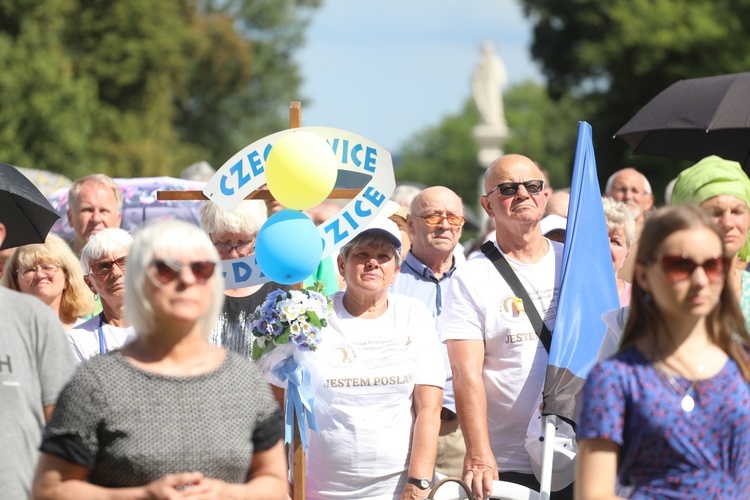 Msza św. na zakończenie 31. Pieszej Pielgrzymki Diecezji Bielsko-Żywieckiej na Jasną Górę - 2022