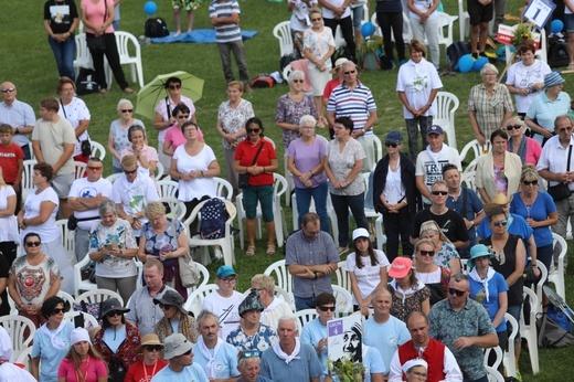 Msza św. na zakończenie 31. Pieszej Pielgrzymki Diecezji Bielsko-Żywieckiej na Jasną Górę - 2022