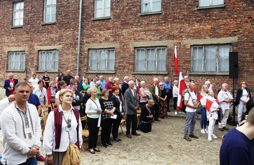 81. rocznica śmierci św. Maksymiliana w Oświęcimiu - pielgrzymka i Msza św. przy Bloku Śmierci