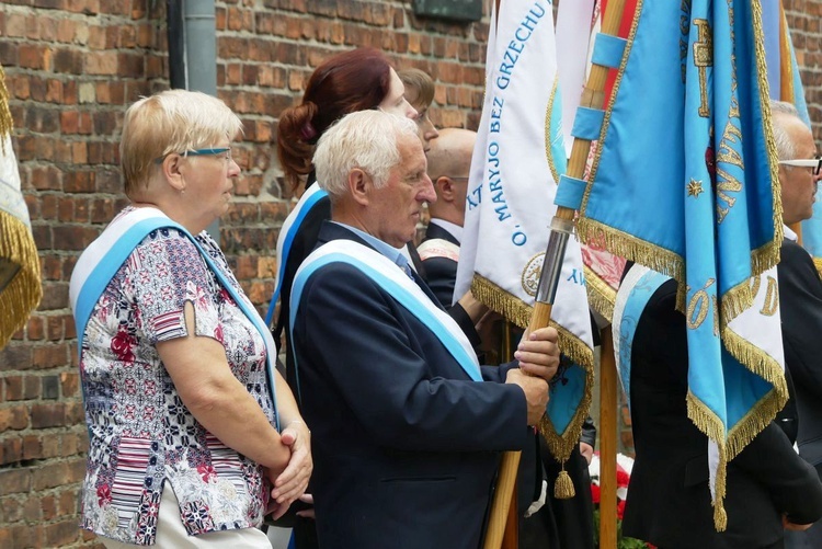 81. rocznica śmierci św. Maksymiliana w Oświęcimiu - pielgrzymka i Msza św. przy Bloku Śmierci