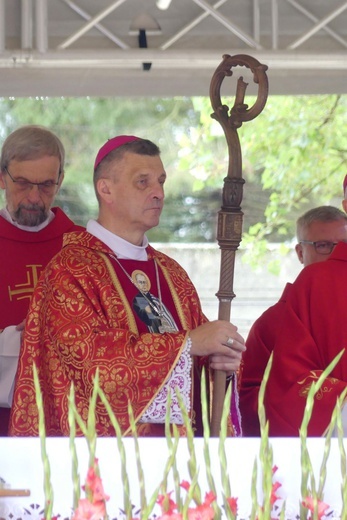 81. rocznica śmierci św. Maksymiliana w Oświęcimiu - pielgrzymka i Msza św. przy Bloku Śmierci