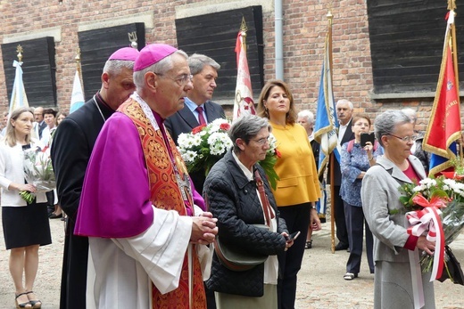 81. rocznica śmierci św. Maksymiliana w Oświęcimiu - pielgrzymka i Msza św. przy Bloku Śmierci