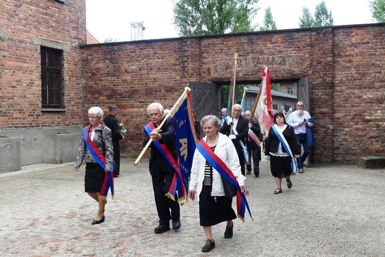 81. rocznica śmierci św. Maksymiliana w Oświęcimiu - pielgrzymka i Msza św. przy Bloku Śmierci