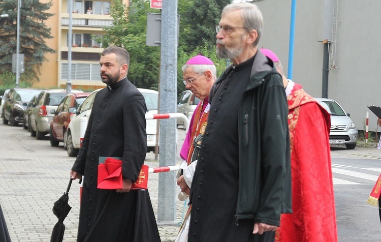 81. rocznica śmierci św. Maksymiliana w Oświęcimiu - pielgrzymka i Msza św. przy Bloku Śmierci