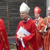 81. rocznica śmierci św. Maksymiliana w Oświęcimiu - pielgrzymka i Msza św. przy Bloku Śmierci