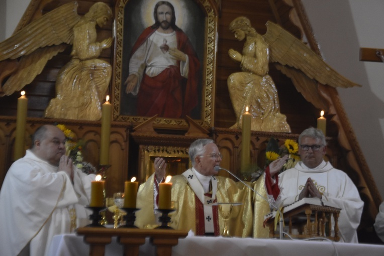 Poświęcenie kościoła NSPJ w Bielance