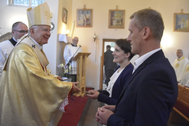 Poświęcenie kościoła NSPJ w Bielance