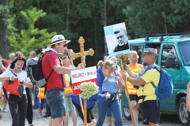 31. Piesza Pielgrzymka Diecezji Bielsko-Żywieckiej na szlaku - Rudnik Wielki - 2022