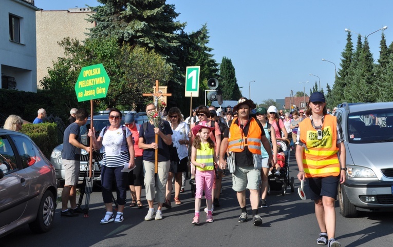 Strumień opolski już w drodze na Jasną Górę