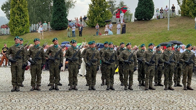 Odpust z asystą wojska w Wambierzycach