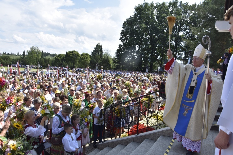 Uroczystości odpustowe Wniebowzięcia NMP w Ludźmierzu 2022