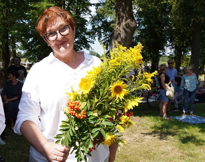 Uroczystość Wniebowzięcia NMP w Ligocie Książęcej z pielgrzymami z Namysłowa