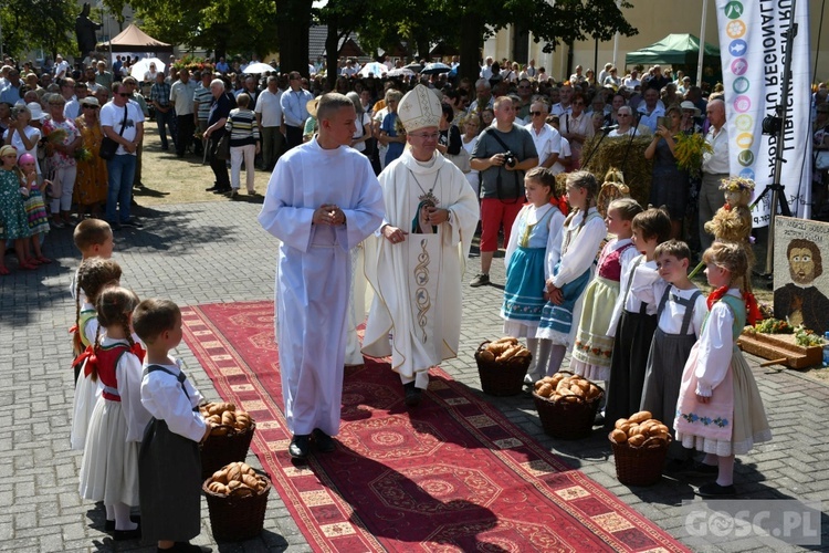 Dziękczynienie za plony w Rokitnie