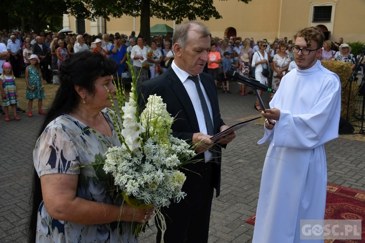 Dziękczynienie za plony w Rokitnie