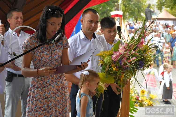 Dziękczynienie za plony w Rokitnie