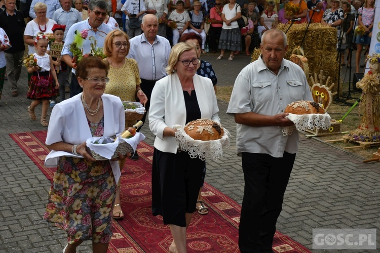 Dziękczynienie za plony w Rokitnie