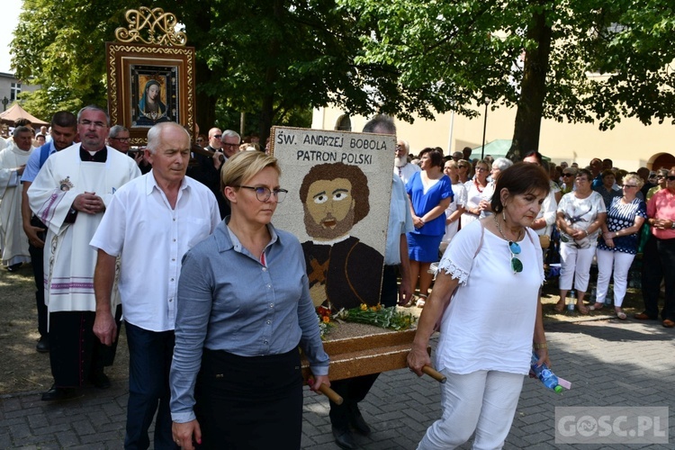 Dziękczynienie za plony w Rokitnie