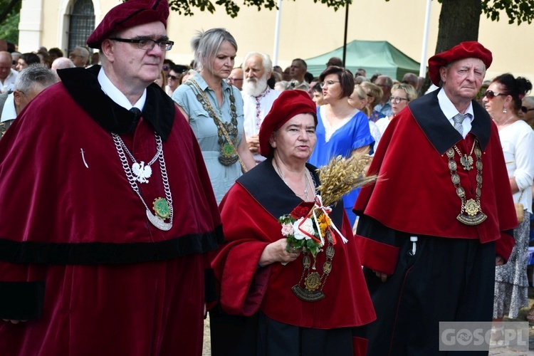 Dziękczynienie za plony w Rokitnie