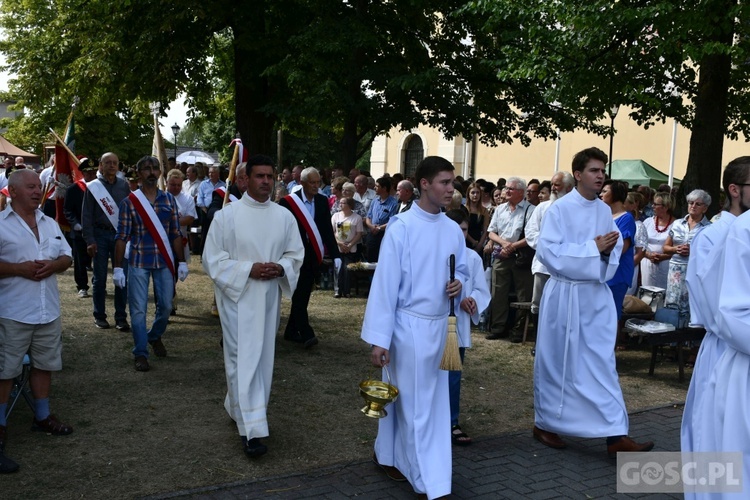 Dziękczynienie za plony w Rokitnie