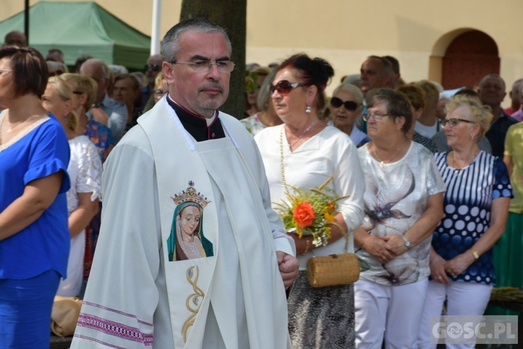 Dziękczynienie za plony w Rokitnie