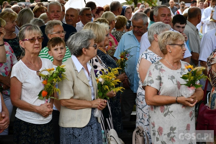 Dziękczynienie za plony w Rokitnie