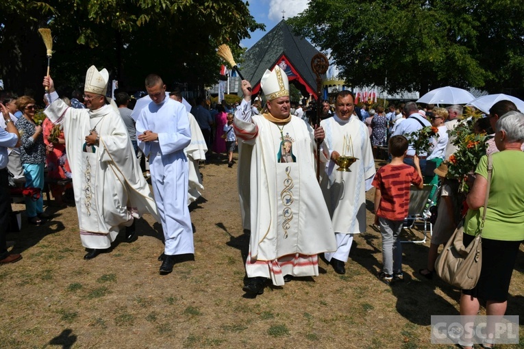  Rokitno. Dożynki diecezji i prymicja biskupa