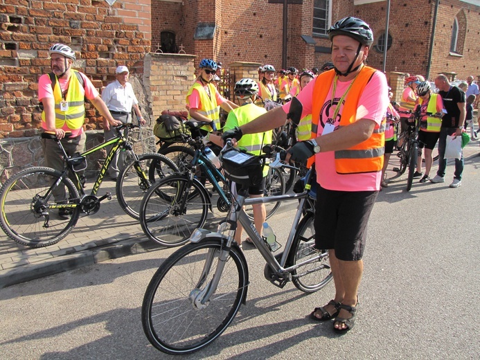 Przasnysz i Rostkowo. Pielgrzymka rowerowa