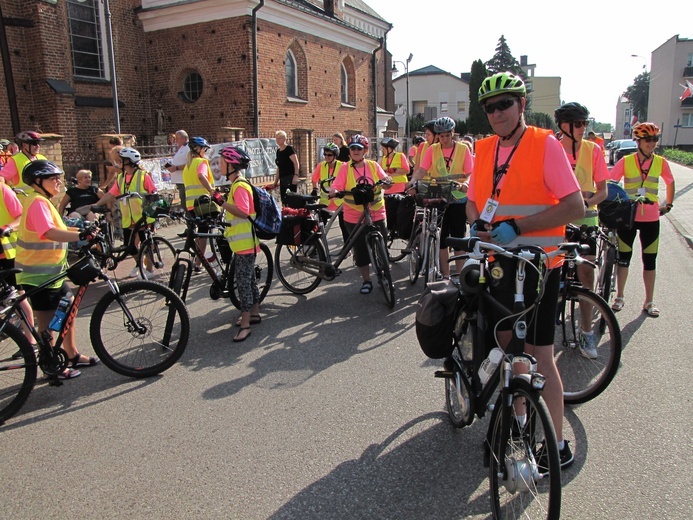 Przasnysz i Rostkowo. Pielgrzymka rowerowa