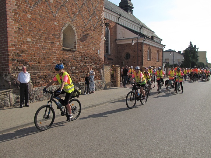 Przasnysz i Rostkowo. Pielgrzymka rowerowa