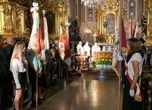 Liturgii przewodniczył bp E. Frankowski.