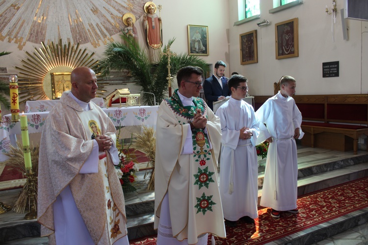 Dożynki w Łąkcie