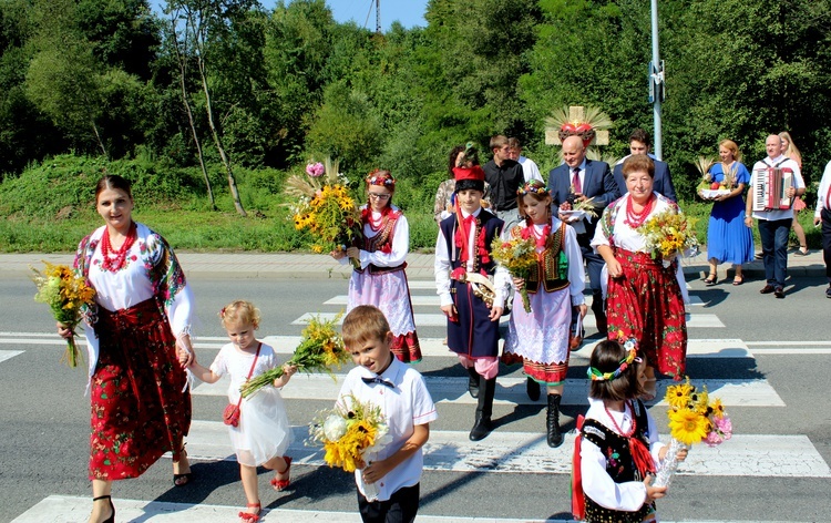 Dożynki w Łąkcie